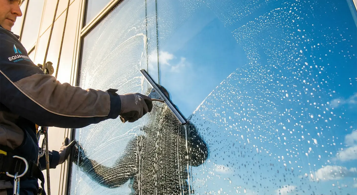 Glas- und Fensterreinigung in Hagen – streifenfreie Glasfassade